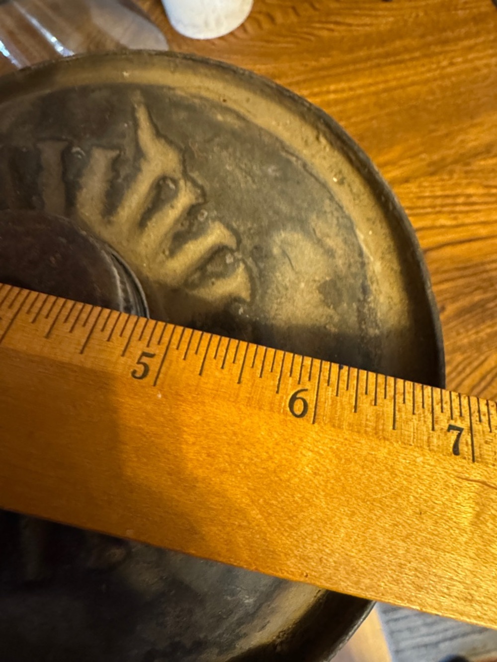 Vintage Metal Galvanized Empty Can to display, repurpose - Picture 8 of 12